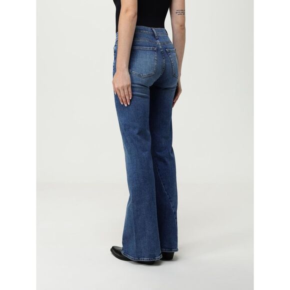 7 For All Mankind Jeans Woman Blue - Picture 2 of 3